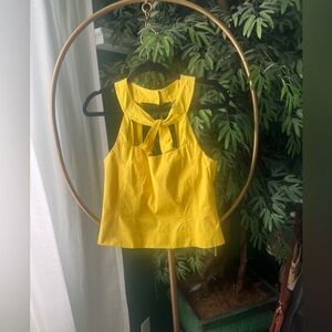 Nanette Lepore Yellow Top